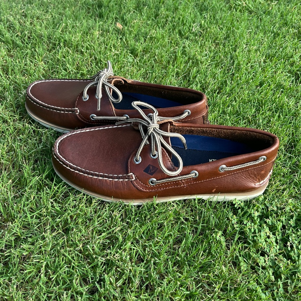 Men Sperry Topsider, Brown, Size 9
